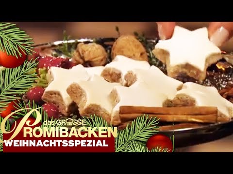 Simple, delicious cinnamon stars | Tasting | The Great Celebrity Bake Off – Christmas Special | S...
