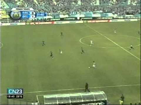 Racing 0 Belgrano 1, gol de Pereyra