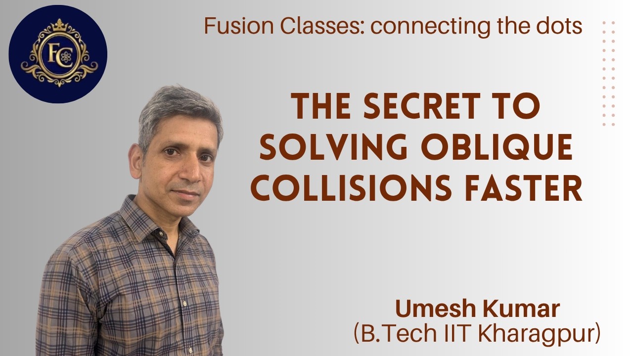 The secret of solving oblique collision faster
