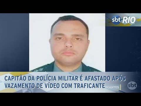 Capitão da polícia militar é afastado após vazamento de vídeo com traficante