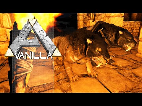 ARK VANILLA T2EP41 - Baby Sabertooth!