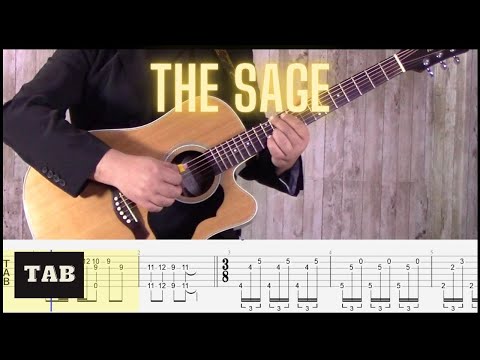 Emerson, Lake and Palmer | The Sage (Guitar solo) with TABS