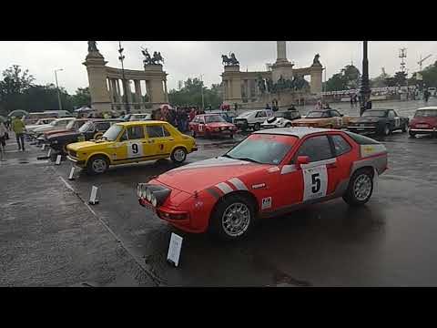 IV International Budapest  Tata  historic  regularity rally   rally Budapest Tata indulás 1
