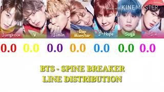 BTS - SPINE BREAKER  [LINE DISTRIBUTION] (COLOR CODEC)