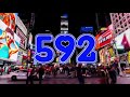Colorful Numbers 1 To 1000 In Times Square