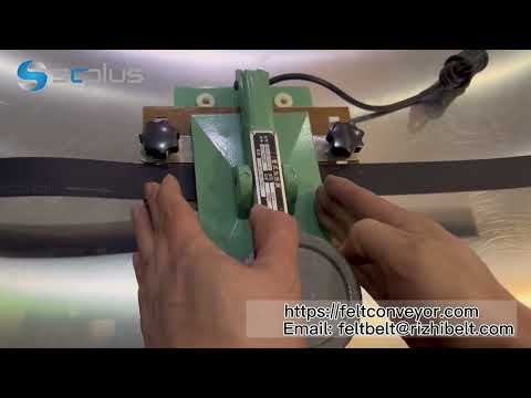 How to Splice High Speed Flat Conveyor Belt