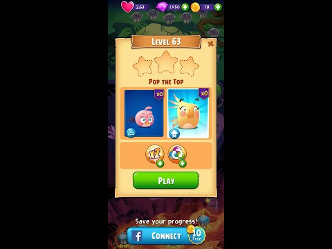 Angry Birds POP Level 63