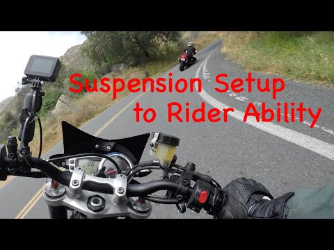 Motorcycle Suspension Tuning to Rider Ability Intro