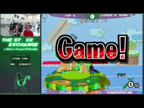 SOTR2 - Flux (Peach) vs. SaberPrime (Fox/Marth) - Melee Losers Quarters