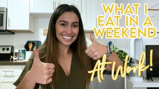 What I Eat In A Weekend At Work Part 2: Golden Globes Edition