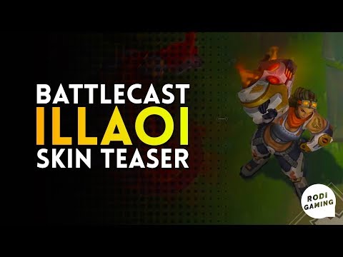 BATTLECAST ILLAOI SKIN & CHROMA TEASER - LEAGUE OF LEGENDS