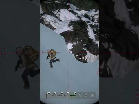 First Kill with the Gauss Rifle on DayZ Namalsk