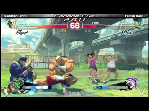 Canada Cup Gaming 2011 SSF4AE Bonchan JPN vs Falken CAN