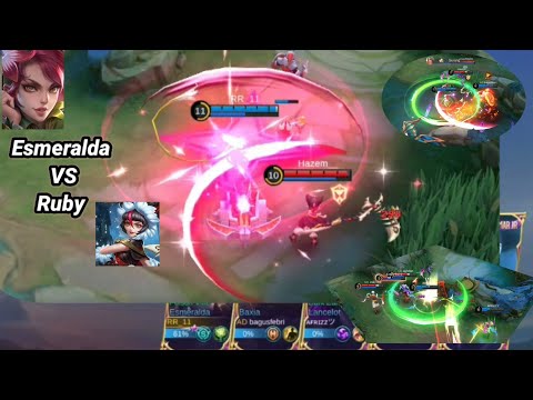 Esmeralda vs Ruby di explane || #esmeralda  #mobilelegends #RR11