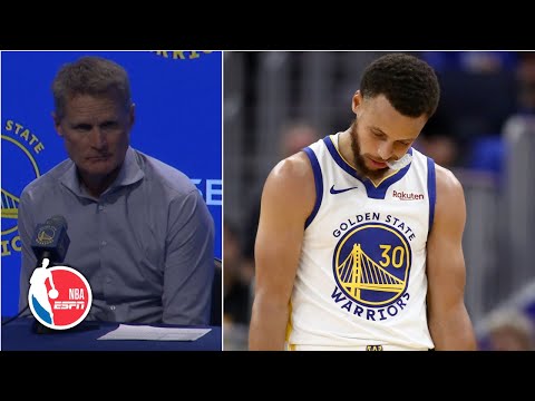 クリッパーズ敗退後のスティーブ・カー。ウォリアーズは成長の痛みを抱えているだろう｜NBA on ESPN (Steve Kerr after loss to Clippers: Warriors will have growing pains | NBA on ESPN)