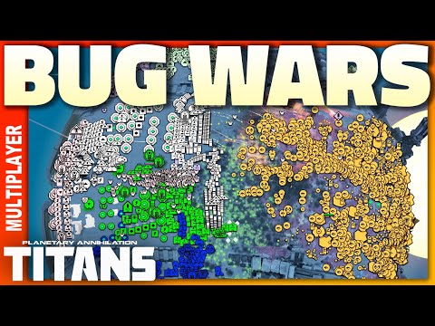 An Insane Level of Attack - 7 vs 1 Planetary Annihilation Titans