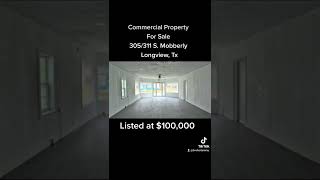 Commercial property for sale in Longview, TX.