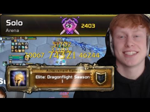 2400 Elite Solo Shuffle SoloQ │ Windwalker Monk DragonFlight