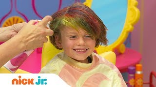 How to Create a Rock Star Hairstyle Tutorial 👩🎤| Sunny Day's Style Files | Nick Jr.