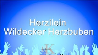 Herzilein - Wildecker Herzbuben (Karaoke Version)