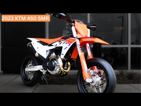 New Refined KTM 450 SMR 2023 Supermoto Ready To Hit The Road
