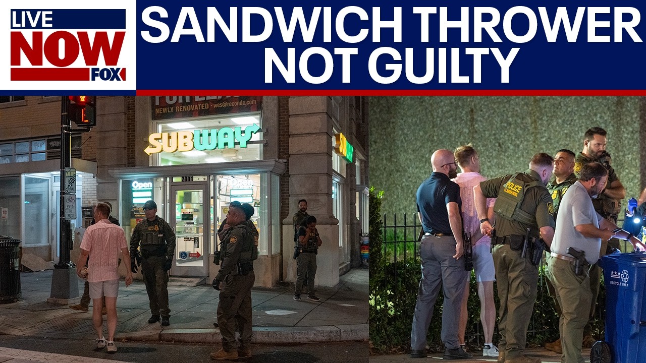 Former DOJ employee who hit federal agent with sandwich found not guilty