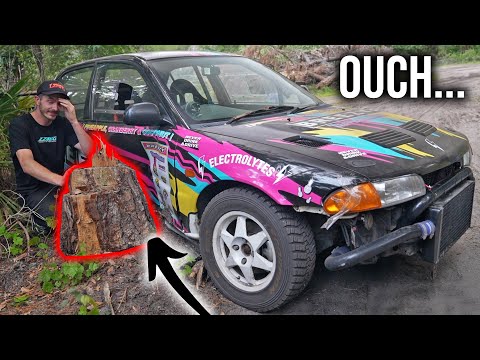 How I Totaled Our New Evo Rally Car...