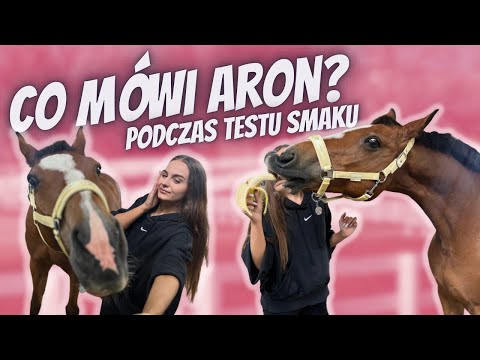 What does Aron say during the taste test?🍓🥒🍐🐴🍎