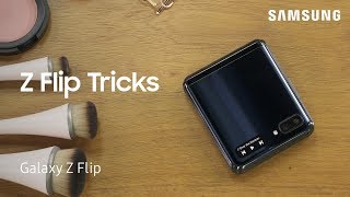 Galaxy Z Flip tips and tricks when closed | Samsung US