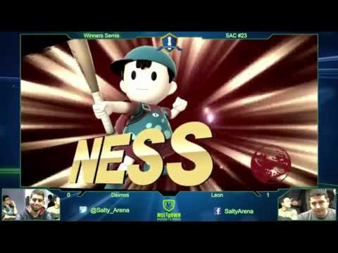 SAC #23 - SSB4U - Deimos (Ness/Diddy) vs Leon (ZSS) - Winners Semi Finals