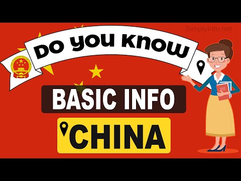 Do You Know China Basic Information | World Countries Information #36 - General Knowledge & Quizzes