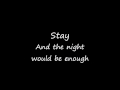 U2 Stay Faraway so close Lyrics