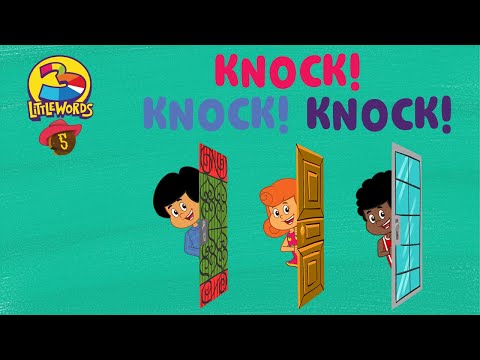 Knock Knock Knock - 3 Little Words - Volume 5