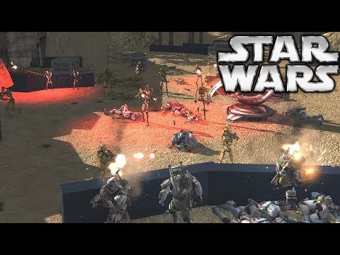 24 Clone Commando's Defend against 300 Droid Marines - Star Wars Galaxy at War