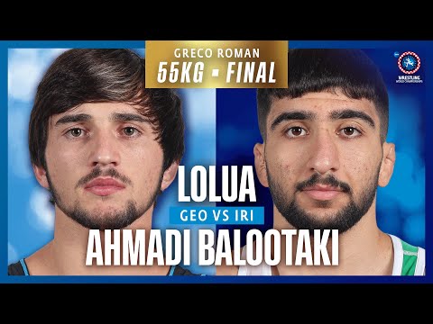 Payam AHMADI (IRI) vs. Vakhtang LOLUA (GEO) | WORLD CHAMPIONSHIPS 2025 | Gold Medal | GR 55Kg