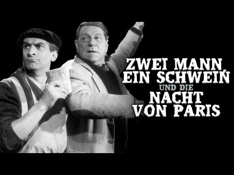 Zwei Mann, ein Schwein und die Nacht von Paris (1956) [Komödie] [Drama] 🐖🌃 | Ganzer Film auf deutsch