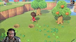 How to Plant Trees in ANIMAL CROSSING NEW HORIZONS - Nintendo Switch