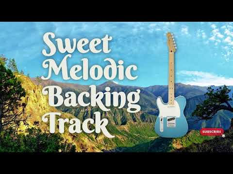 Sweet Melodic Backing Track #2 | C | Guitar | 55 BPM
