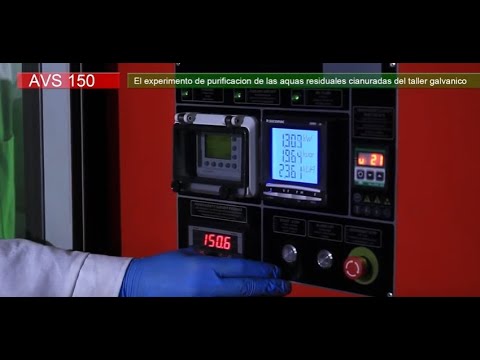 Eliminación de cianuro en aguas residuales con AVS-150 de GlobeCore