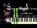 The Dark Knight Rises - Mind If I Cut In? | Selina Kyle/ Catwoman Theme (Piano Tutorial+Sheet Music)