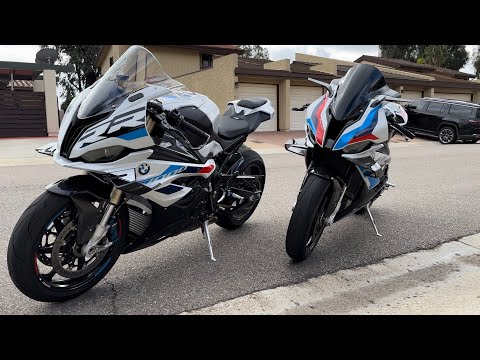 2023 BMW S1000RR vs 2021 BMW M1000RR Competition Comparison by BT Moto