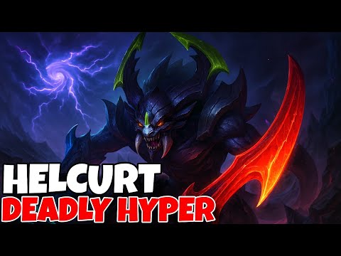 HELCURT 100% IMMORTAL JUNGLE MONSTER‼️BUILD TOP 1 GLOBAL! (2025) #mlbb #helcurt 