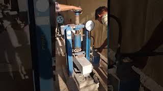 Flexural strength test of Beam | pavement quality control PQC | manual mode |