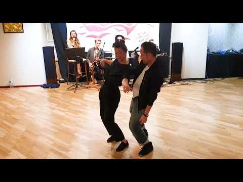 Marcin & Kasia Skalski WCS improvisation to Live Music (2022)