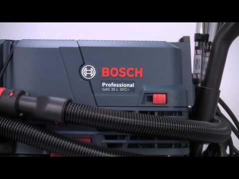 Dulkių siurblys Bosch GAS 35 L SFC+ Professional video
