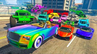 TODOS CONTRA MI EN UN DESCAPOTABLE! BRUTAL! - GTA 5 ONLINE