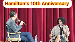 Hamilton’s 10th Anniversary - Satisfied w/ Renée Elise Goldsberry, Phillipa Soo, Lin-Manuel Miranda