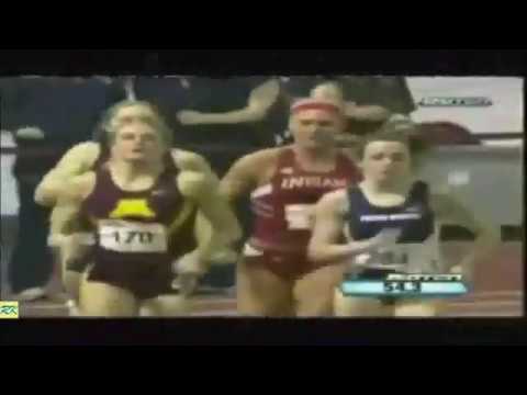 Inspiring 600 meter race Heather Dorniden's