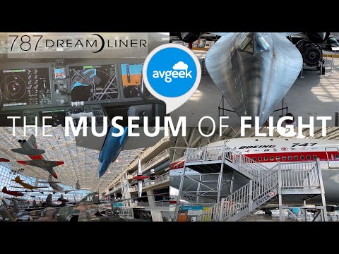Seattle Museum of Flight, Narrated Tour - Boeing Field, Seattle, Washington USA