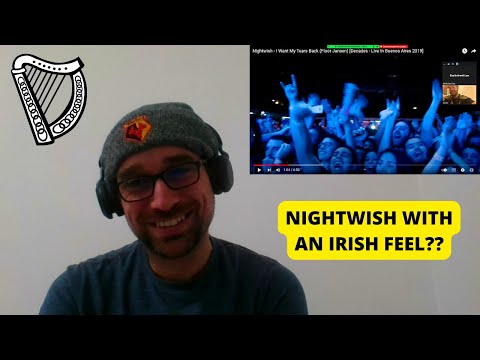 Two Average British Guys React To Nightwish - I Want My Tears Back! A Celtic Themed Song!